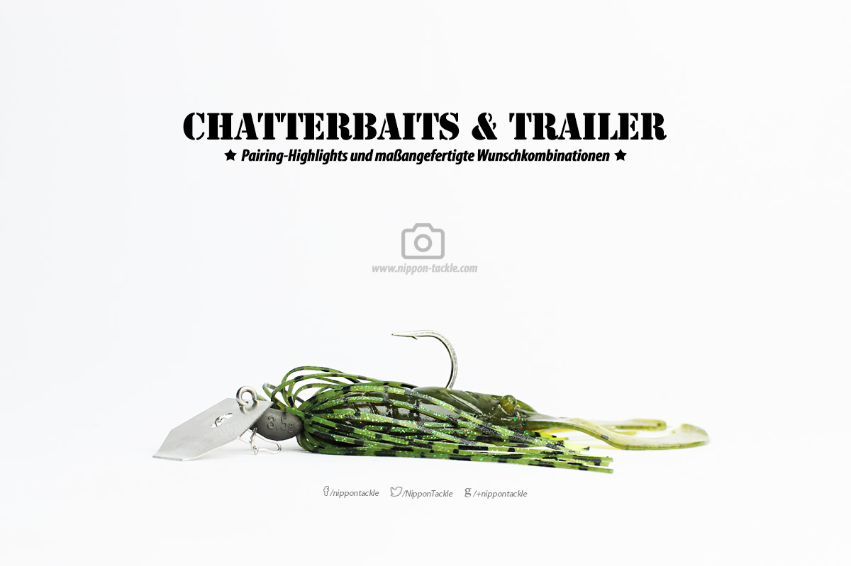 Chatterbaits und Trailer - Gummiköder Gallerie 1