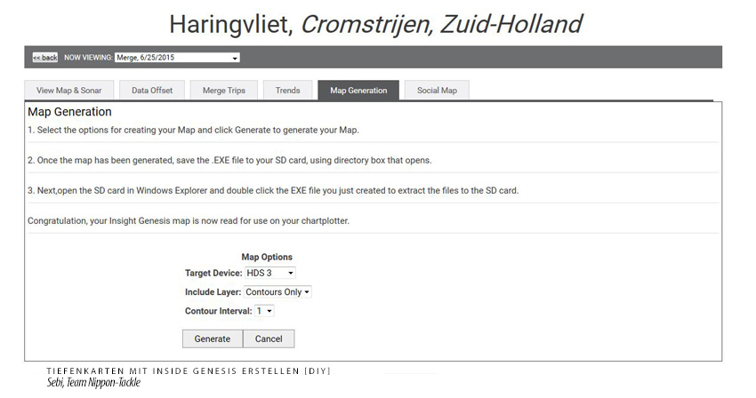 Tiefenkarte mit Insight Genesis erstellen - Map-Download