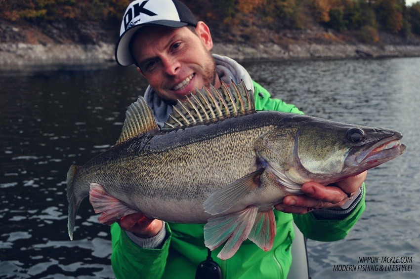 Teamangler Stefan erfolgreich mit Krebsimitaten auf Zander Teamangler Stefan erfolgreich mit Krebsimitaten auf Zander