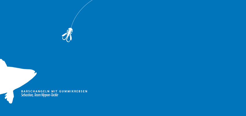 Barschangeln mit Gummikrebsen