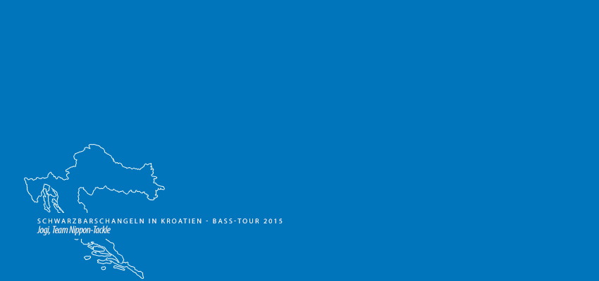 Schwarzbarschangeln in Kroation - Bass Tour 2015
